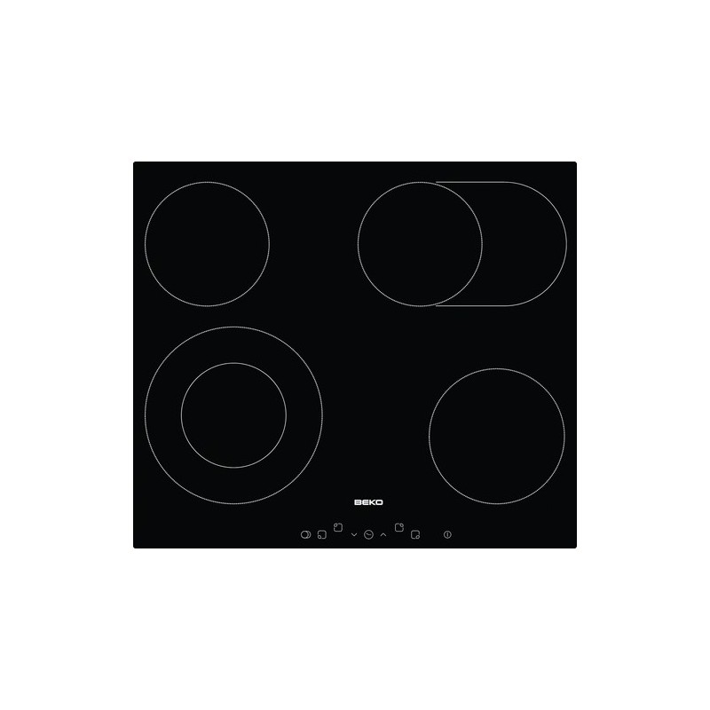 Beko HIC64403T Negro Integrado Cerámico 4 zona(s)