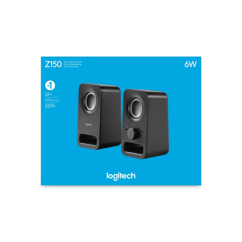 Logitech Z150 Negro Alámbrico 3 W