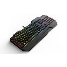 Krom Krusher teclado Ratón incluido Juego USB Negro