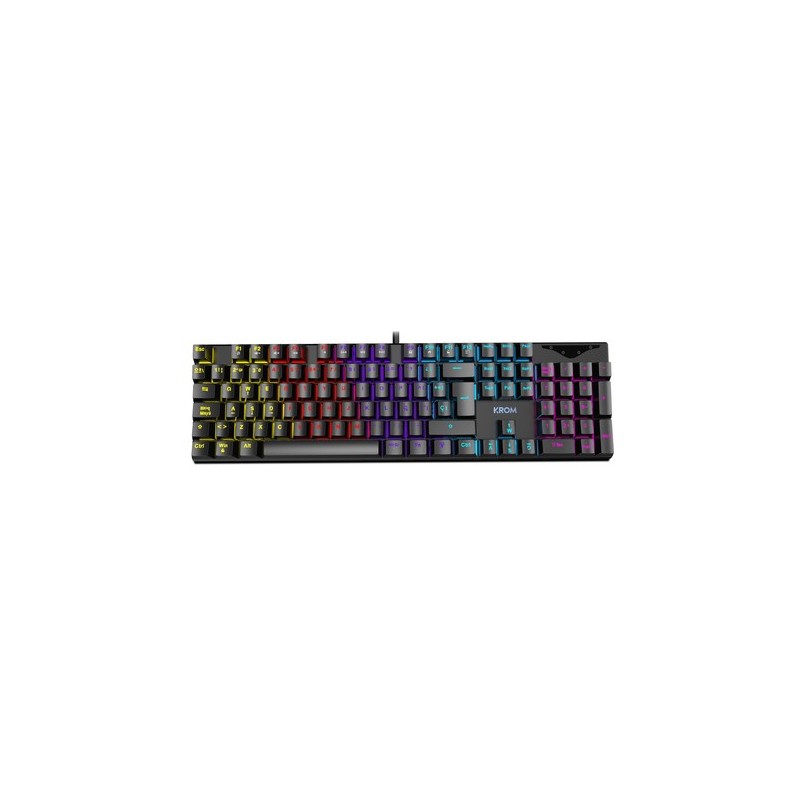 Krom Kasic teclado Juego USB QWERTY Inglés Negro