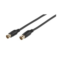 Vivanco 48/20 15GB cable coaxial 1,5 m IEC Negro