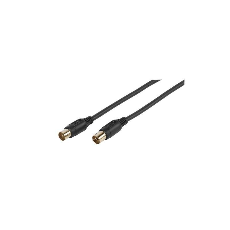 Vivanco 48/20 15GB cable coaxial 1,5 m IEC Negro