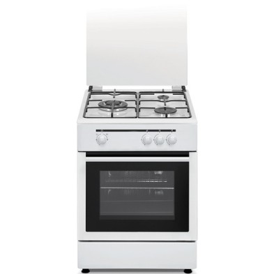 Vitrokitchen CB5530B Cocina independiente Gas Encimera de gas Blanco