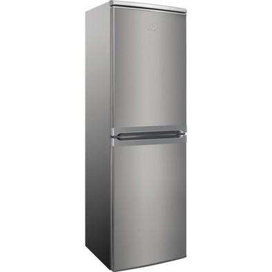 Indesit CAA 55 NX 1 nevera y congelador Independiente 254 L F Acero inoxidable