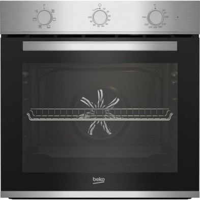 Beko BBIE12100XD horno 66 L 2400 W A Negro, Acero inoxidable