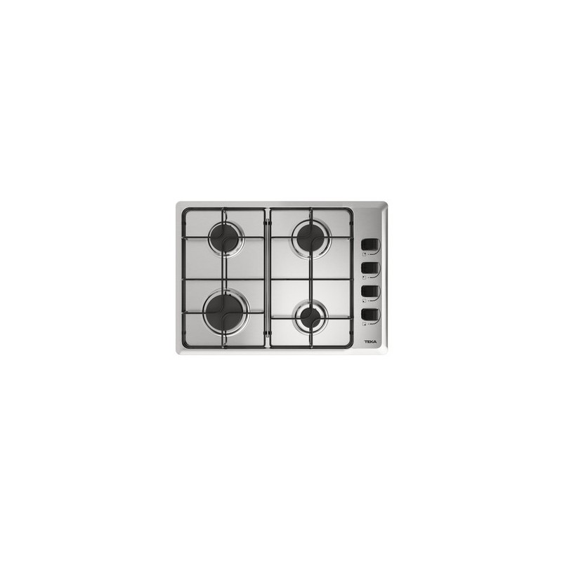 Teka HLX 540 KL Acero inoxidable Integrado 60 cm Encimera de gas 4 zona(s)
