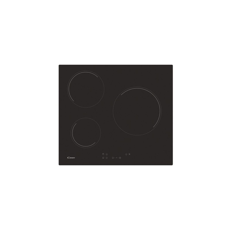 Candy CH63CC/4U2 Negro Integrado 59 cm Cerámico 3 zona(s)