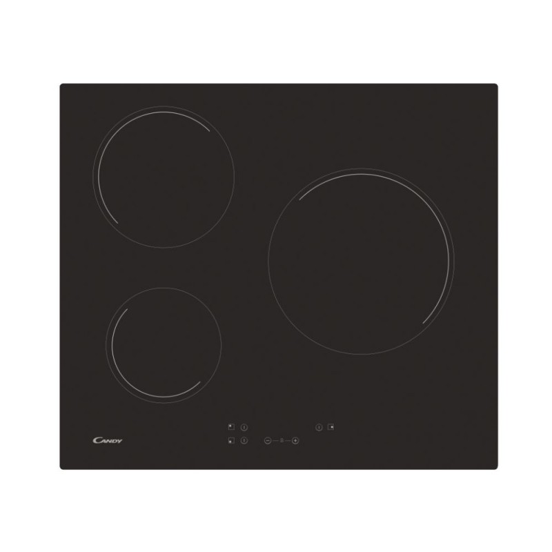 Candy CH63CC/4U2 Negro Integrado 59 cm Cerámico 3 zona(s)