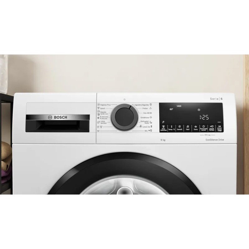 Bosch Serie 6 WGG14401EP lavadora Carga frontal 9 kg 1400 RPM Blanco