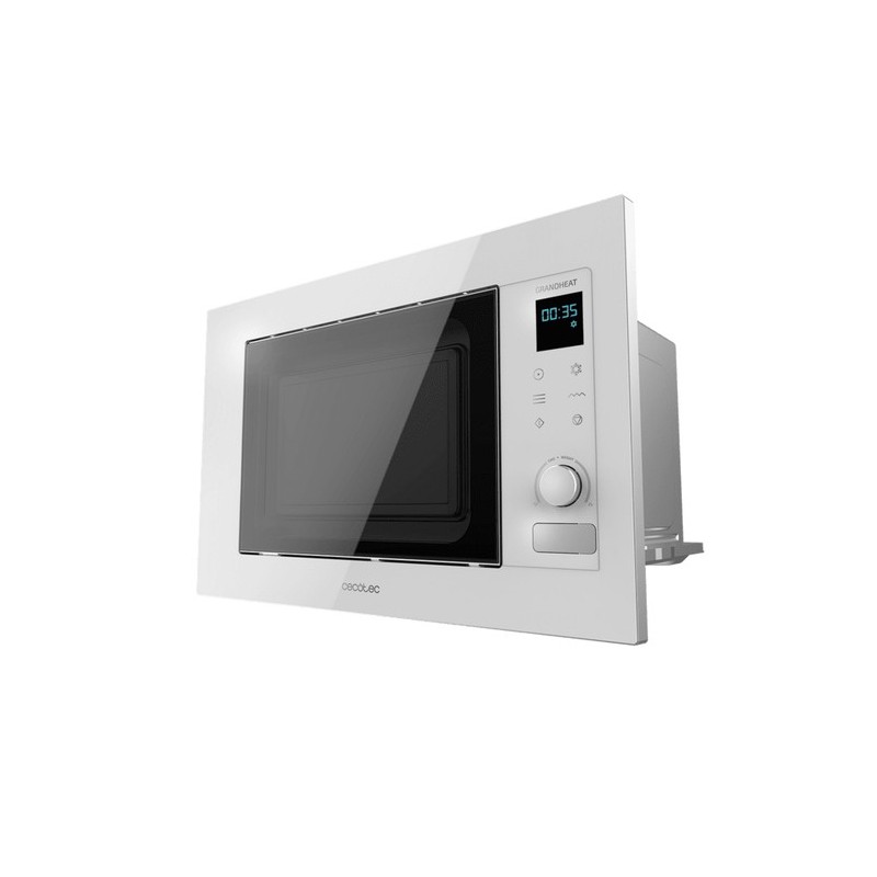 Cecotec 01384 microondas Integrado Microondas con grill 21 L 1200 W Blanco