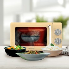 Cecotec 01708 microondas Encimera Microondas con grill 20 L 700 W Beige, Acero inoxidable