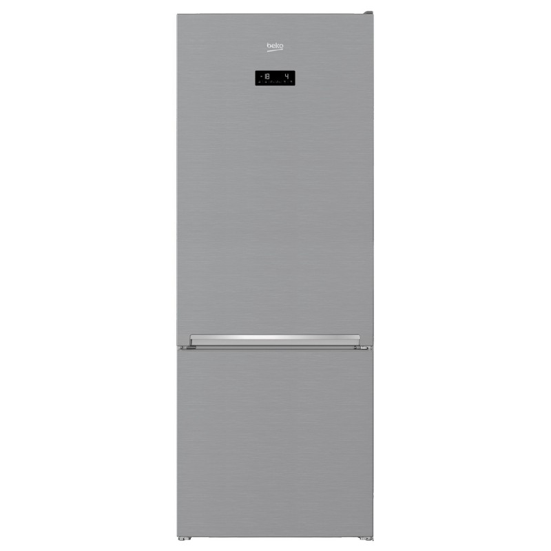 Beko RCNE560E40ZXBN nevera y congelador Independiente 560 L E Plata