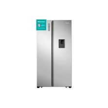 Hisense RS677N4WCD nevera puerta lado a lado Independiente 519 L D Acero inoxidable