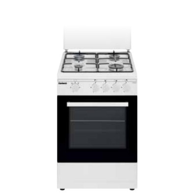 Corbero CCSF45020BW cocina Cocina independiente Encimera de gas Negro, Blanco