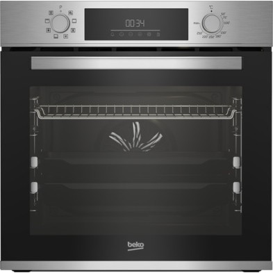 Beko BBIM12301X horno 72 L A Negro, Acero inoxidable