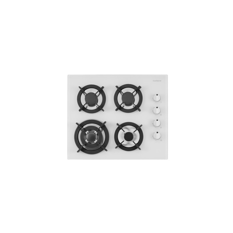 Corbero CPCGY2314W hobs Blanco Integrado 60 cm Encimera de gas 4 zona(s)