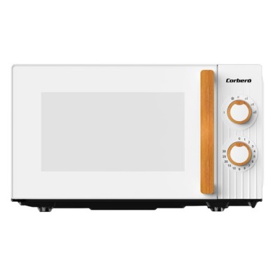 Corbero CMICG270WOODW microondas Encimera Solo microondas 20 L 700 W Blanco