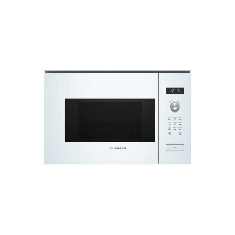 Bosch Serie 6 BFL524MW0 microondas Integrado Solo microondas 20 L 800 W Blanco