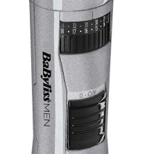 BaByliss T831E depiladora para la barba AC/Batería 3,5 cm Negro, Plata