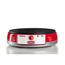 Ariete Party Time 0202/00 crepera 1 crep(s) 1000 W Rojo, Plata, Blanco