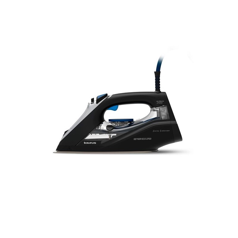 Taurus Geyser Eco 2700 Plancha vapor-seco Suela de titanio 2700 W Negro