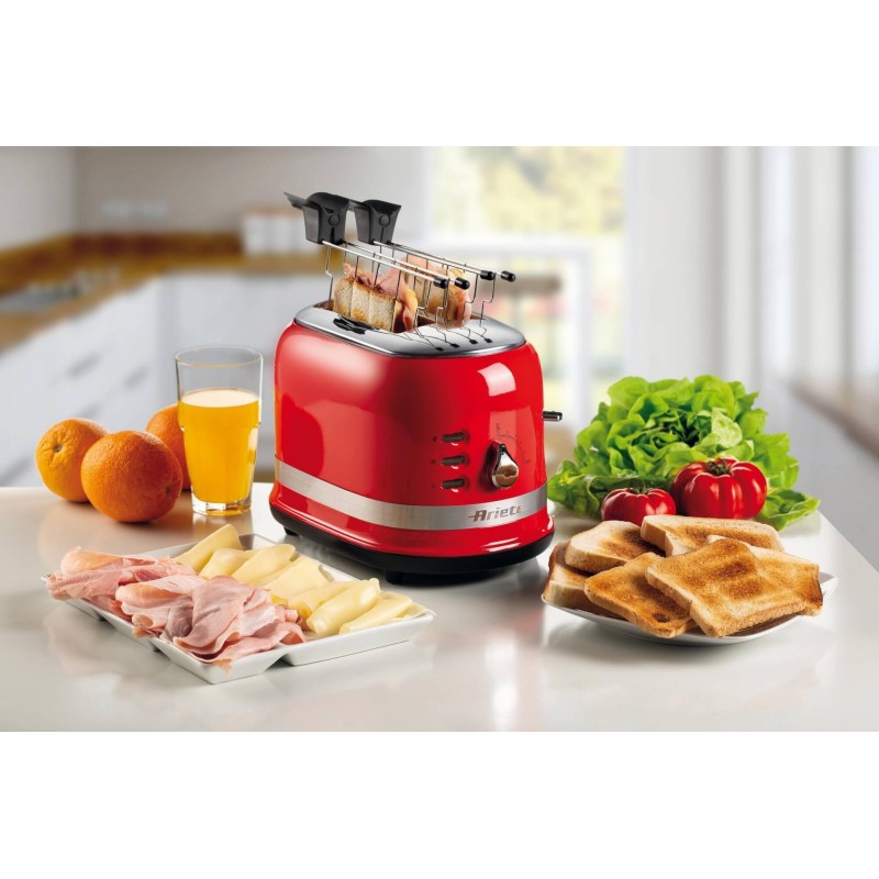 Ariete Moderna 0149/00 6 2 rebanada(s) 815 W Rojo