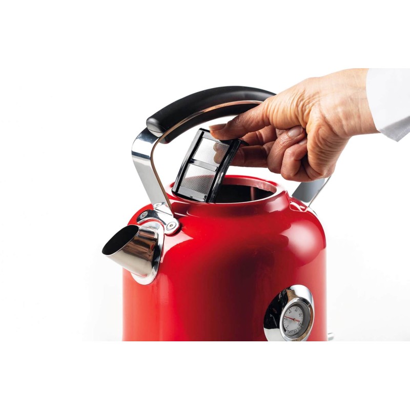 Ariete Moderna 2854/00 tetera eléctrica 1,7 L 2000 W Negro, Rojo