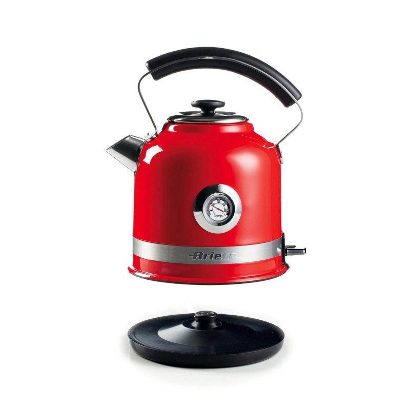 Ariete Moderna 2854/00 tetera eléctrica 1,7 L 2000 W Negro, Rojo