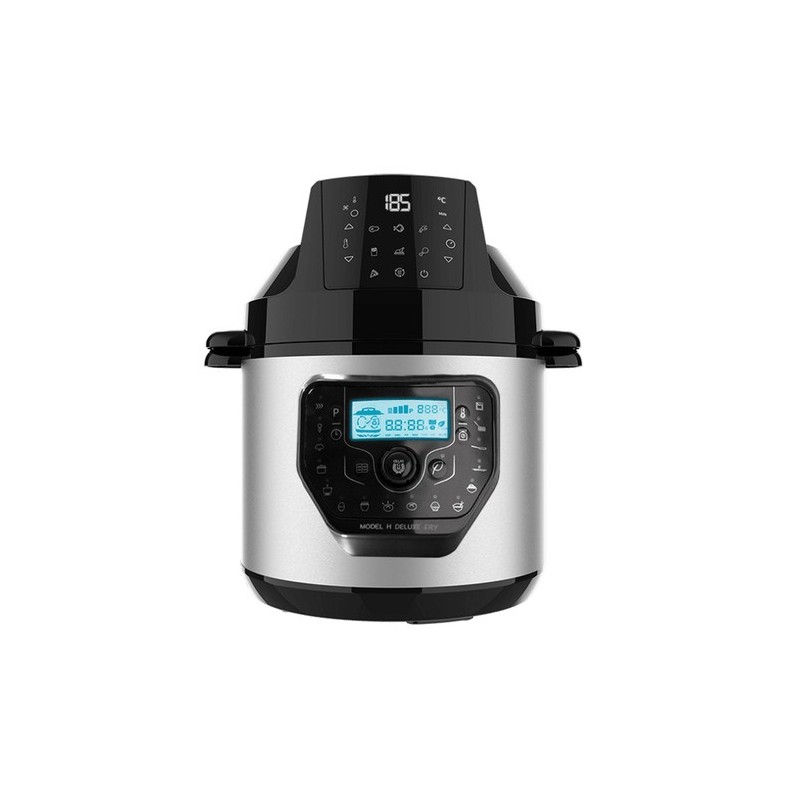 Cecotec GM H Deluxe Fry Pot 6 L Negro, Acero inoxidable