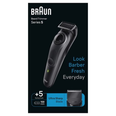 Braun BeardTrimmer 5 BT5420 Batería 40 2 cm Negro