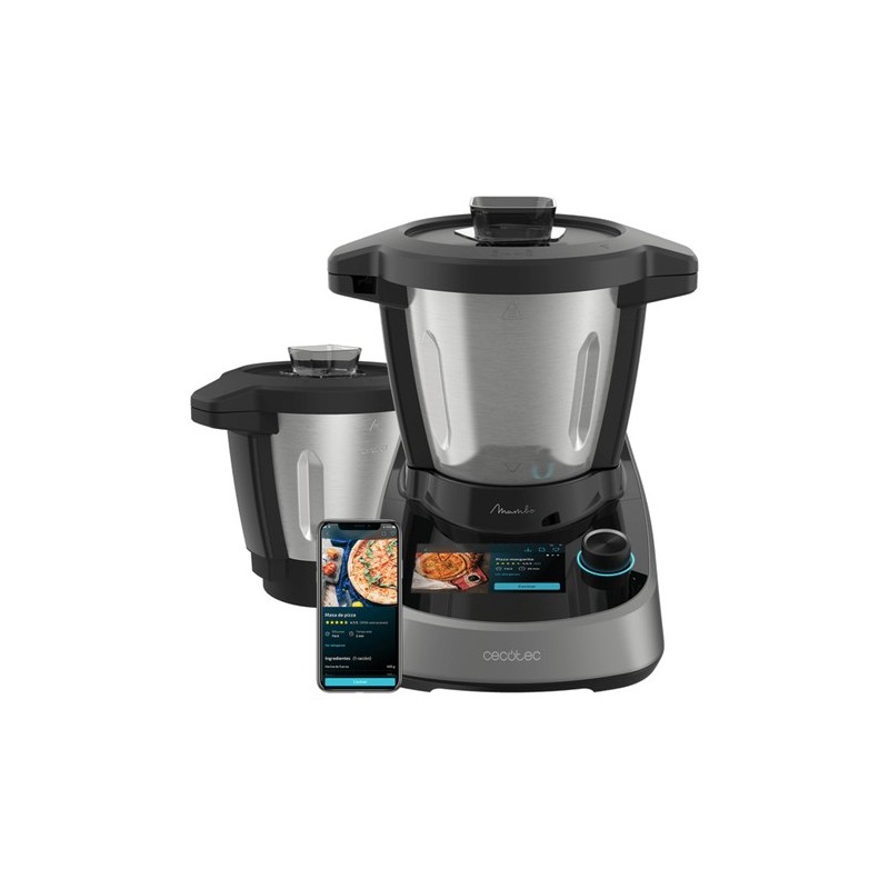 Cecotec Mambo Touch con Jarra Habana 1600 W 3,3 L Negro, Acero inoxidable