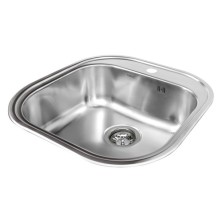 CATA CS-1 Lavabo sobre-encimera Rectangular Acero inoxidable