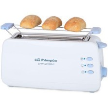 Orbegozo TO 4012 2 rebanada(s) 800 W Azul, Blanco