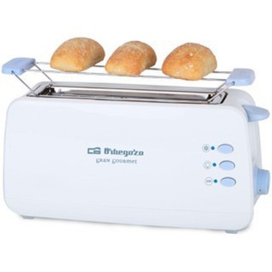 Orbegozo TO 4012 2 rebanada(s) 800 W Azul, Blanco