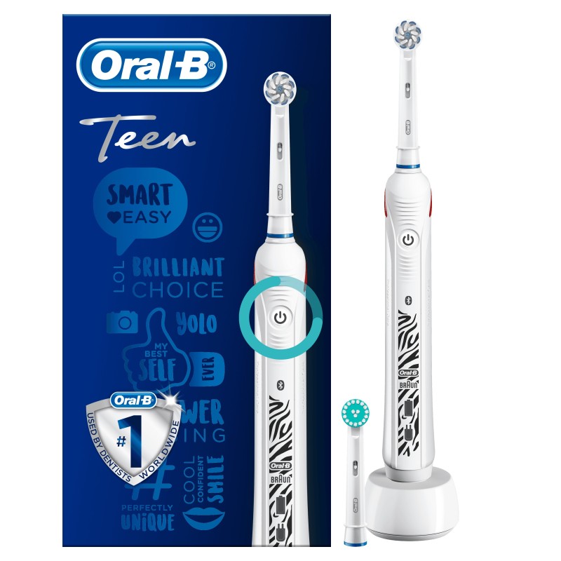 Oral-B Teen Adolescentes Cepillo dental oscilante Blanco