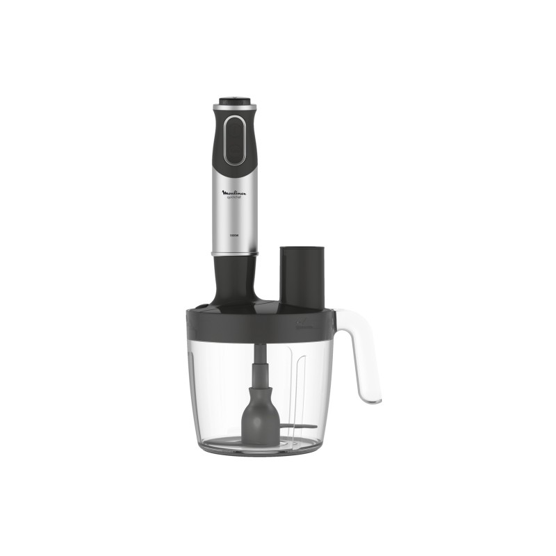 Moulinex Quickchef 0,8 L Batidora de inmersión 1000 W Negro, Acero inoxidable