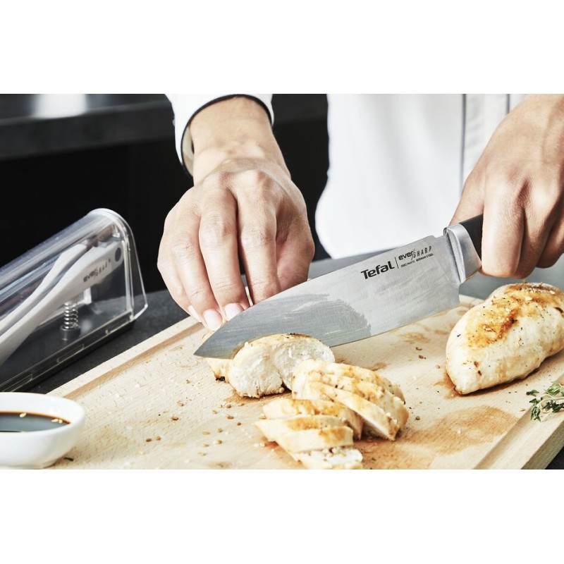 Tefal Ever Sharp K25690 Acero inoxidable 1 pieza(s) Cuchillo de chef