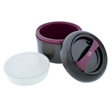 JATA 942 fiambrera Táper 2 L Negro, Púrpura 1 pieza(s)