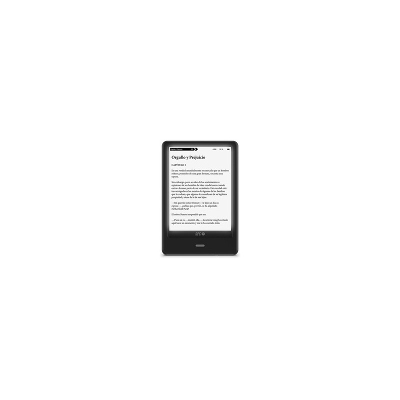 SPC Dickens Light Pro lectore de e-book 8 GB Negro