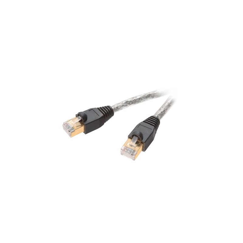 Vivanco CAT 6e network lead, 5.0 m, transparent cable de red Blanco 5 m