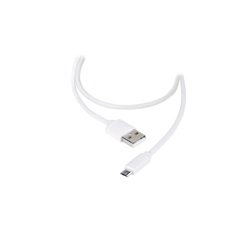 Vivanco Data cable USB USB 2.0 1,2 m Micro-USB B USB A Blanco