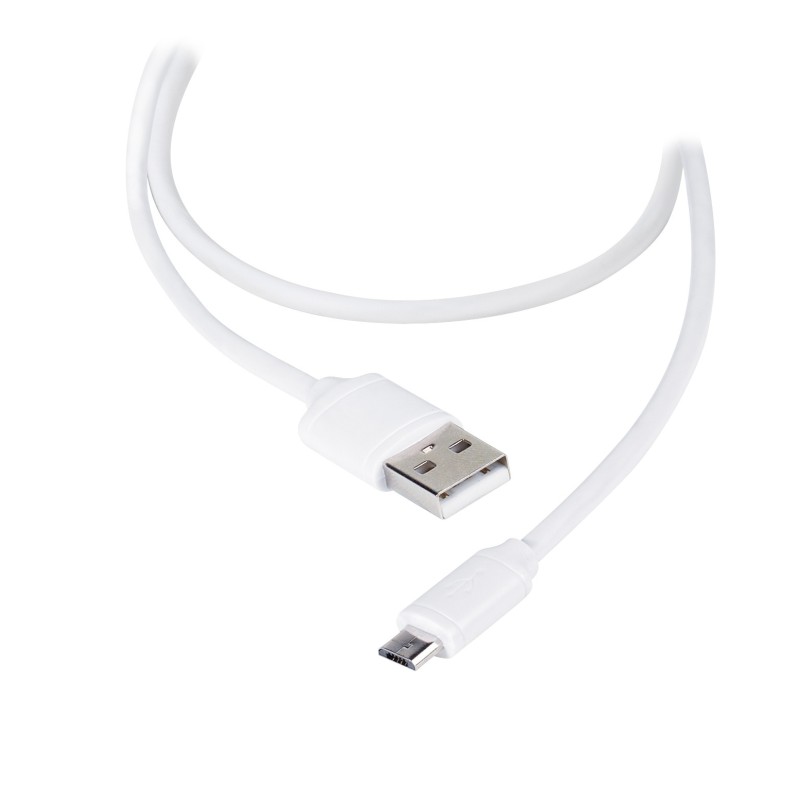 Vivanco Data cable USB USB 2.0 1,2 m Micro-USB B USB A Blanco