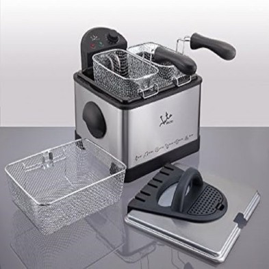 JATA FR700 freidora Doble 4 L 2000 W Acero inoxidable