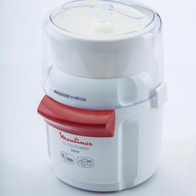 Picadora eléctrica de alimentos Moulinex AD560120 0,25 L 800 W Blanco, Rojo