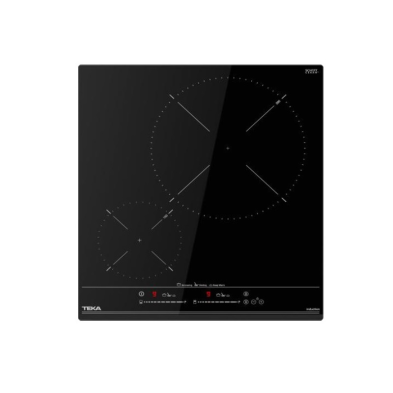 Placa de induccion TEKA 112510023  INDUCCION MODULAR IZC 42400 DMS, 2 zonas, Negro, acabado biselado