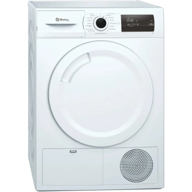 Secadora bomba de calor - Balay 3SB287B MPN, Eléctrico, 8 kg, Blanco