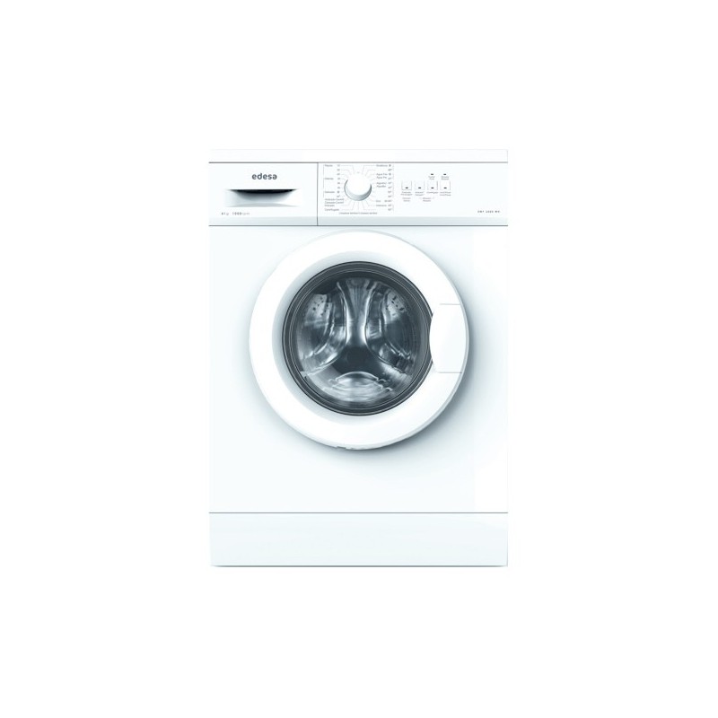 Edesa EWF-6000 WH lavadora Carga frontal 6 kg 1000 RPM Blanco