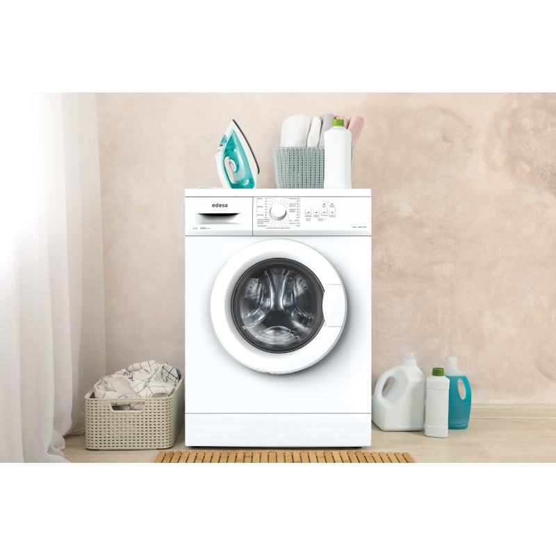 Edesa EWF-6000 WH lavadora Carga frontal 6 kg 1000 RPM Blanco