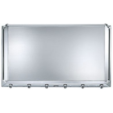 Smeg C90CX/1 Acero inoxidable Tapa para cocina con mandos frontales