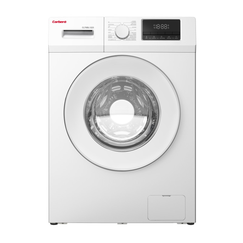 Corbero CLT6BL1223 lavadora Carga frontal 6 kg 1200 RPM Blanco